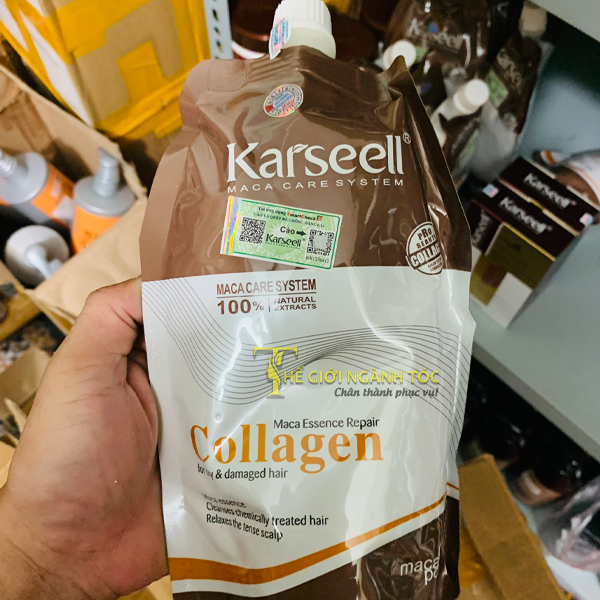 Hấp Dầu Collagen Karseell Maca 500ML